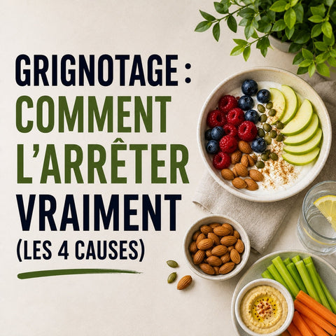 Grignotage : comment l'arrêter vraiment (les 4 causes)