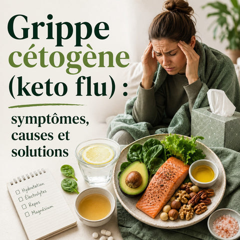 Grippe cétogène (keto flu) : symptômes, causes et solutions
