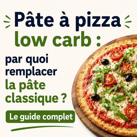 Pâte à pizza low carb : par quoi remplacer la pâte classique ? Le guide complet