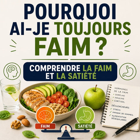Pourquoi ai-je toujours faim ? Comprendre la faim et la satiété