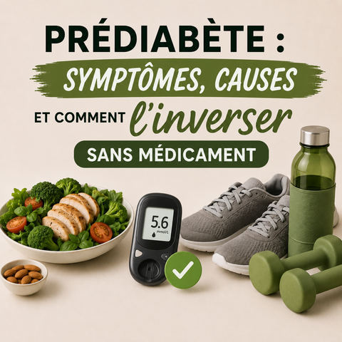 Prédiabète : symptômes, causes et comment l'inverser sans médicament ?