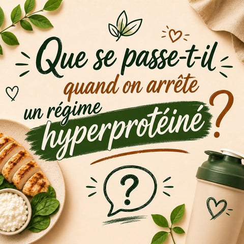 Que se passe-t-il quand on arrête un régime hyperprotéiné ?