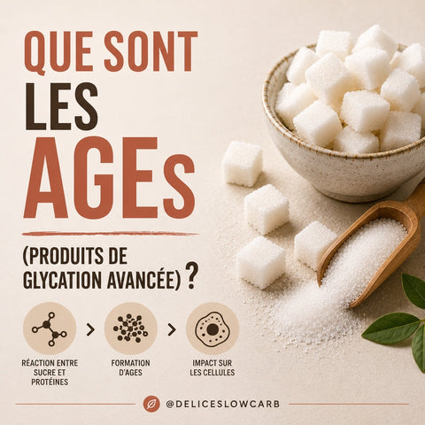 Que sont les AGEs (produits de glycation avancée) ?