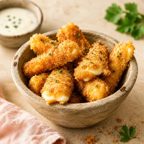 Recette des Mozza'sticks qui nous font crack-keto !
