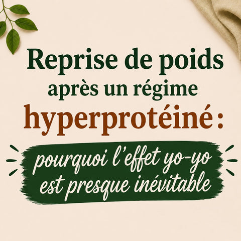 Régime hyperprotéiné et reprise de poids : pourquoi l'effet yo-yo est presque inévitable