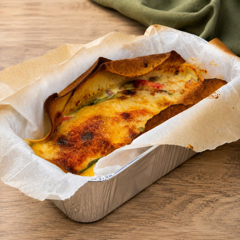 Wrap'n Quiche keto, saumon & épinard