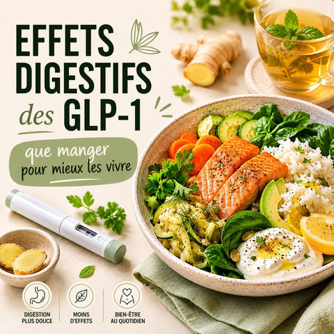 Effets digestifs des GLP-1 : que manger pour mieux les vivre