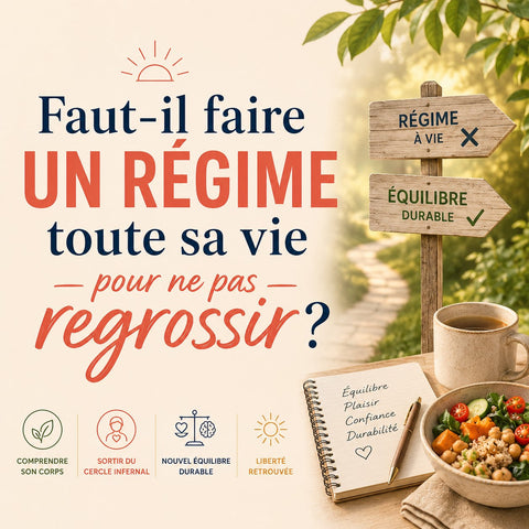 Faut-il faire un régime toute sa vie pour ne pas regrossir ?
