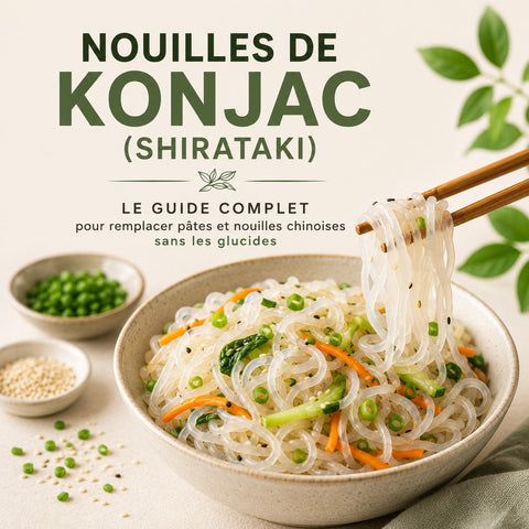Nouilles shirataki : le guide complet du konjac japonais