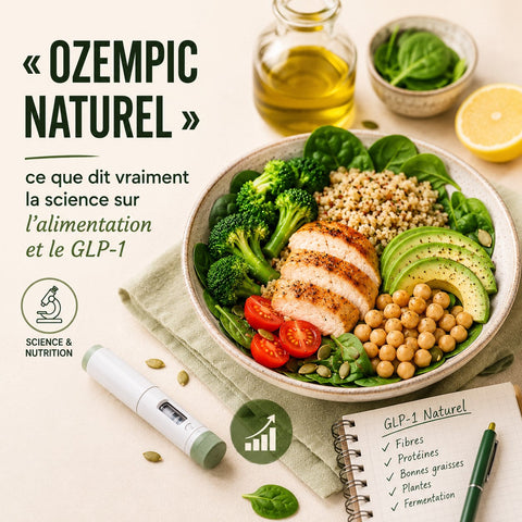 « Ozempic naturel » : ce que dit vraiment la science sur l'alimentation et le GLP-1