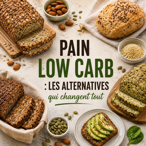 Pain low carb : les meilleures alternatives au pain classique