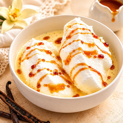 Recette de l'île Flottante Keto