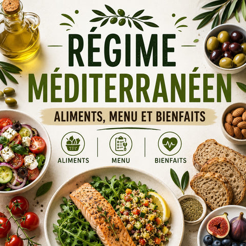 Régime méditerranéen : aliments, menu type et bienfaits