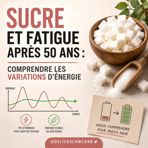 Sucre et fatigue après 50 ans : comprendre les variations d'énergie