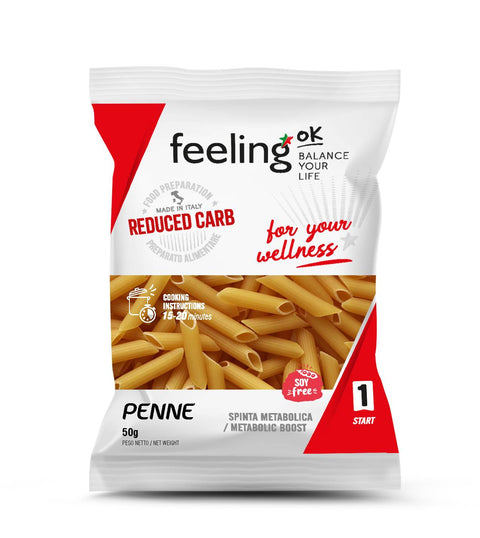 Feeling OK Penne Start 50 g - Délices Low Carb
