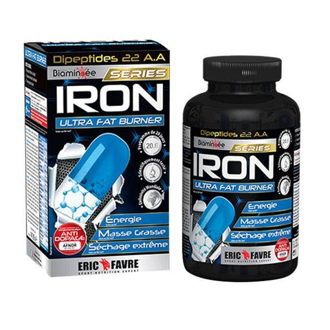 Eric Favre, Iron Ultra Fat Burner, 120 gélules - Délices Low Carb