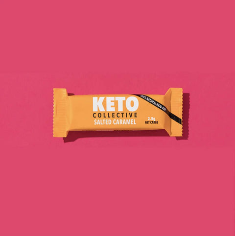 Keto Collective Salted Caramel Bar 40g - Délices Low Carb