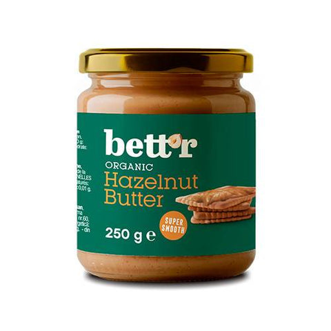 Bett'r - Beurre de noisettes BIO 250 g - Délices Low Carb