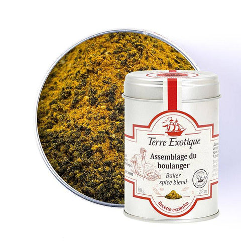 Terre exotique, Epices du boulanger spéciales pain - 80 g - Délices Low Carb