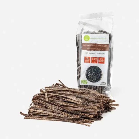 The Konjac Shop, Fettuccine de soja noir - 200 g - Délices Low Carb