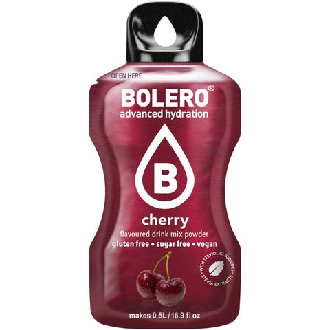 Stick Boisson Bolero - Cerise Sans Sucre (1 X 9 g) - Délices Low Carb