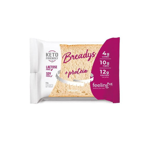 Feeling Ok - Breadys natural + protein, 50 g - Délices Low Carb