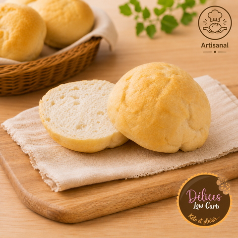 Burger bread Délices Low Carb (2 x 80 g) - Délices Low Carb