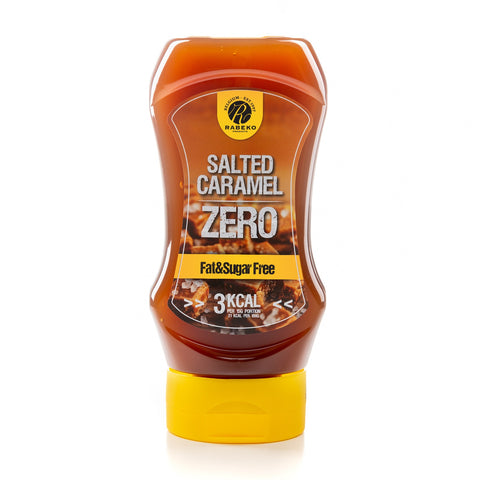 Rabeko - Sauce Zéro Salted caramel 350 ml - Délices Low Carb