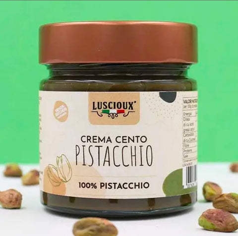 Luscioux - Crème de pistaches 100 % sans sucres ajoutés 190 g