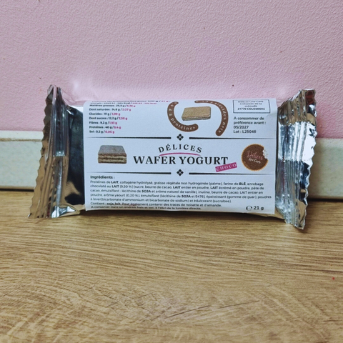 Délices Low Carb - Wafer Yogurt choco 21 g - Délices Low Carb