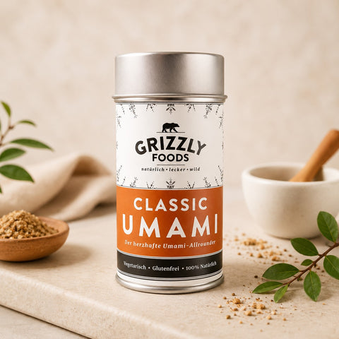 Grizzly Foods - Classic Umami, assaisonnement umami 50 g