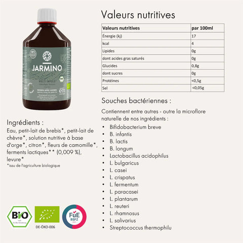 Jarmino - Multi impuls Bio 500 ml - Délices Low Carb