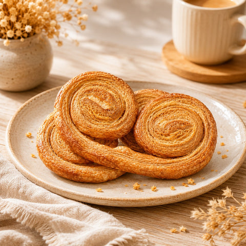 Palmiers Feuilletés – Délices Low Carb (2 × 25 g)