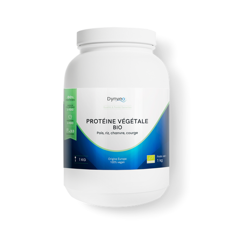 Dynveo, Protéine végétale BIO - 1kg - Délices Low Carb