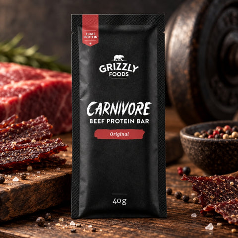 Beef Protein bar 40 g - Grizzly Foods