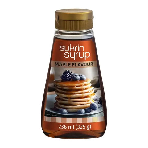 Sukrin - Sirop maple sans sucres ajoutés (érable), 325 g - Délices Low Carb